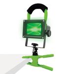 Green LED Work Light For Grow Room Tent Hydroponics - CLEARANCE SALE RRP £49