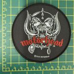 Motorhead War Pig Woven Sew On Round Patch Officially Licensed