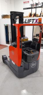 BT Ranger Indoor Outdoor Electric Reach Truck 1600 kgs 6.5m Mast Only 2803 hours