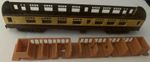 Corridor Seating Unit For Tri-ang Triang TT T82 T132 T182 Composite Coach