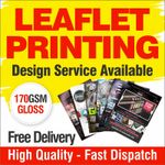 100-5000 Leaflet Printing Quality Gloss Paper Flyer /  Leaflet Design Service