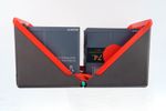 RARE Sony CK-MD10 Expanding "Crisscross" MD Filing Box & 10x GRAY Discs [READ]