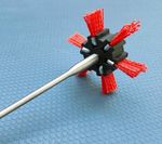 Regin Boiler Heat Exchanger Cleaning Tool Brush Drill 300mm Extension 6mm shaft