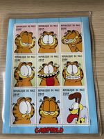 1999 Mali Stamp Sheet Garfield - COA MNH.