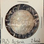 1963 Austria 2 Ducat