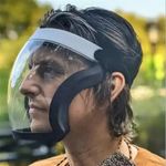 Full Face Anti Droplet Anti Fog Anti Splash Mask Glasses Space Spherical