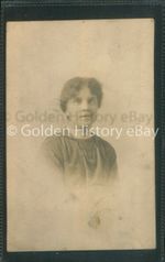 VINTAGE JEWISH CHAPELAIN OR NURSE REAL PHOTO MILITARY WW1 POSTCARD