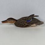 Natures Window Signed Roger Desjardins Hen Mallard Duck Ornament *READ*