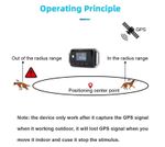 GPS Dog collar no boundary wires outdoor .