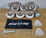 Roll-Line InLine Roller Figure Skating Frames Linea Size 9 1/4 inches 9.25 + Kit