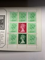 Machin Decimal Stanley Gibbons £4 Booklet Phos Error On Multi Value Pane. MNH