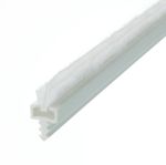 Sash Window Brush Seal Carrier Draught Excluder White Brown Weatherstrip