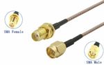 SMA Male to SMA Female Connector Pigtail Antenna Lead RG316 Cable 15cm to 3m UK