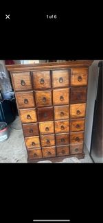 Handmade  Cabinet with 24 drawers