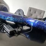 Blue/Black Self-Balancing Hoverboard Scooter with UK Charger & Carry Bag