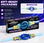 Double Sided LED Lightsaber Sword 7 Colour Light Up Toy Kids Christmas Gift