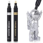 Metallic Liquid Chrome Mirror Marker Pen Waterproof Paint Pens Craftwork DIY