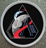3 Inch NASA Artemis 2 II Moon Mission Iron / Sew On Patch Badge