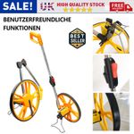 Foldable Distance Measure Wheel Road Measuring Tape Trundle Walking Surveyor NEW