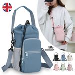 Portable Water Bottle Carrier Insulated Cup Cover Bag Holder Pouch With Strap