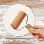 Dough Roller Wooden Rolling Pin Non Stick Pizza Dough Roller