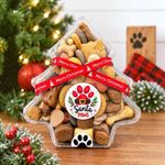 Christmas Tree Biscuit Dog Puppy Hamper  ,Selection Box Treats ,Dog Gift