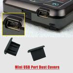 Mini USB Port Dust Plug MP3/PSP/Mobile Phone Interface Protection Rubber Plugs