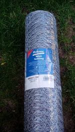 Astone Heavy Duty chicken wire 3 widths; 5, 10 and 25m rolls; 13, 25, 50mm holes