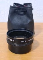 Sony VCL-0746B Wide Camcorder Conversion Lens 0.7x  Made in Japan Clearance Sale