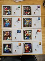2019 Christmas Benham Unaddressed  Set Of 8  F 