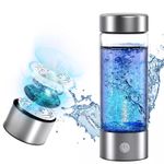 Hydrogen Water Bottle 420ml - USB Rechargeable, SPE/PEM Technology Ionizer