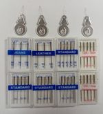 Domestic Sewing Machine Needles 130/705H All Types & Sizes+ FREE Needle Threader