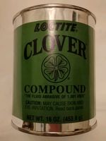 Loctite Clover Grinding and Lapping Compound 16OZ MEDIUM FINE 