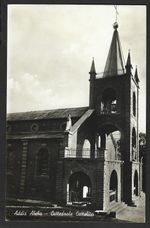 Italian Eritrea Abyssinia Ethiopia 1938 ADDIS ABABA Picture Post Card PPC used