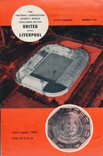 FA CHARITY SHIELD PROGRAMME 1965 Manchester United v Liverpool
