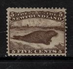 Newfoundland #25 Very Fine Mint Full Original Gum LH **With Certificate**