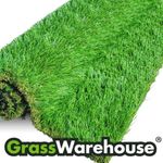 Artificial Grass 30mm | Realistic Pet-Friendly Fake Grass Lawn Astro Turf Roll