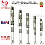 Adjustable Hand Reamers H12 - H16 1.1/16" - 2.7/32" (26.98 - 56.35mm) ACTOOLS UK