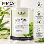 RICA Professional Aloe Vera Liposoluble Soft Hot Wax 800ml Colophony Free