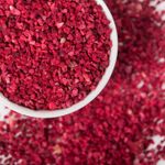 Freeze Dried Raspberry Pieces 100g 200g 50g Bulk Raspberries Piece Nibs Crumb UK