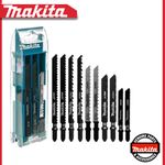 Makita B-44410 Assorted Jigsaw Blade Set | 10 Pieces | Wood Steel Plastic Steel