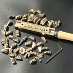 Custom made brass alphabet letter changeable mould stamp leather craft seal tool