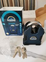 SQUIRE SS100CS Stronghold Closed Shackle Dual Cylinder Padlock, RRP £330+