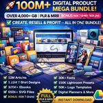⭐100+ Million PLR & MRR Digital Products Bundle - Passive Income Opportunity