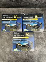 CDR 700mb Blank Tevion CD-R80 Discs NEW Slim Jewel-Case - 10 in box Joblot