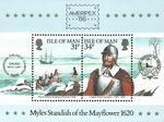 1986 Isle of Man Sg MS325 Ameripex '86 International Stamp Exhibition MNH