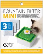 Catit Mini Flower Fountain Replacement Filter Pack of 3