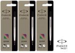 GENUINE PARKER ROLLERBALL REFILL MEDIUM FINE- RED BLACK BLUE WRITING QUINK FLOW