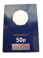 2020 Withdrawal from the European Union Brexit UK 50p Pence Coin Change Checker 