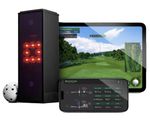 Square Golf Launch Monitor At Home Indoors Portable Realistic Golf Simulator
